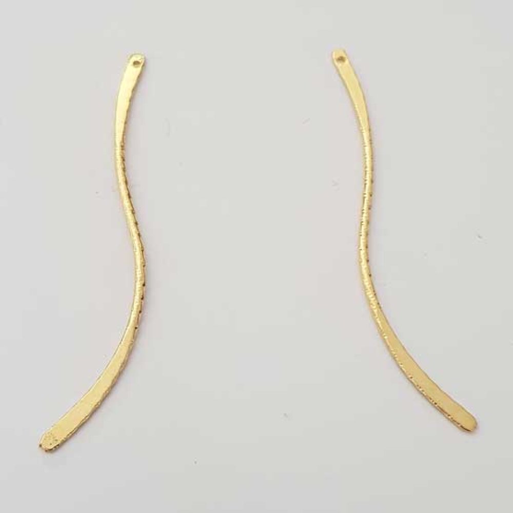 Bar Buet metallstang Sølv 1 ring N°02 Gull