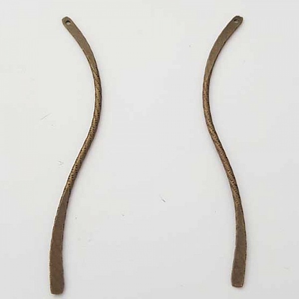 Stang Buet metallstang S&oslash;lvbelagt 1 ring N&deg;03 Bronse