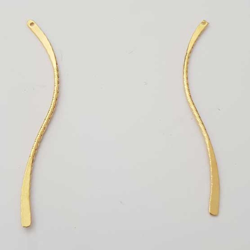 Bar Buet metallstang Sølv 1 ring N°03 Gull