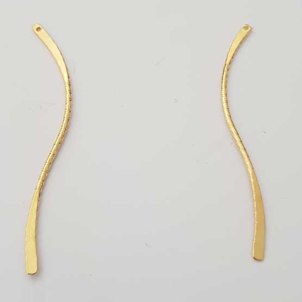 Bar Buet metallstang Sølv 1 ring N°03 Gull