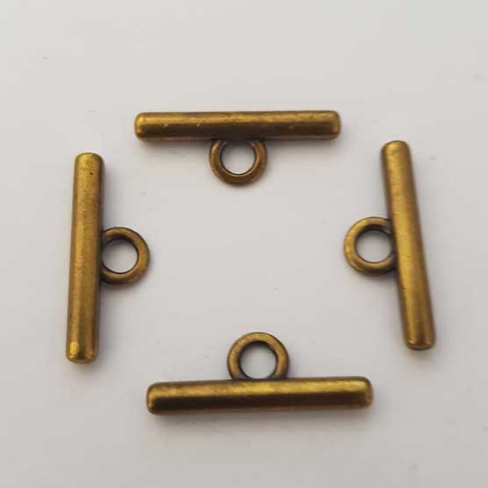 Stangstang for sølv metallspenne nr. 17 Bronse
