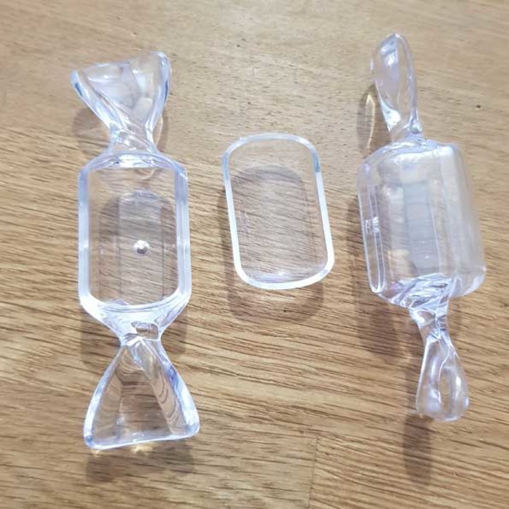 Plastgodteri for fylling