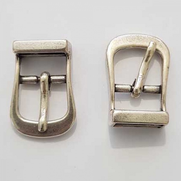 Boucle de ceinture Argent en Zamac N&deg;22 16mm