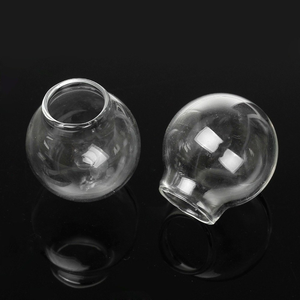 Glasskuler globe 01 35 mm 5 stk til fylling
