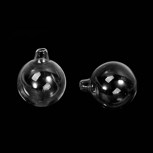 Glasskuler runde for &aring; fylle 25mm hetteglass 3 stk.