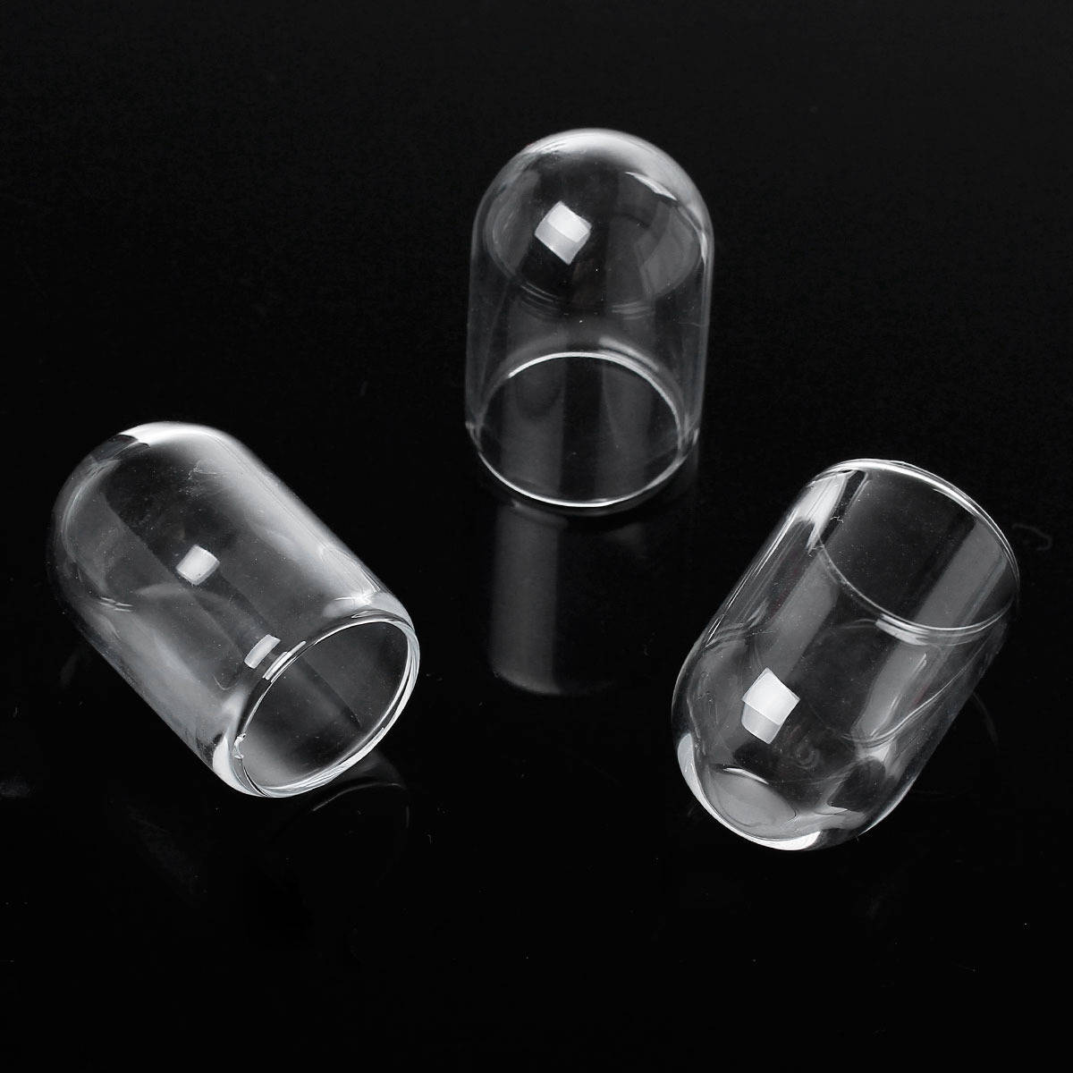 Glasskuler for å fylle rør 02 på 38mm 3 stk.