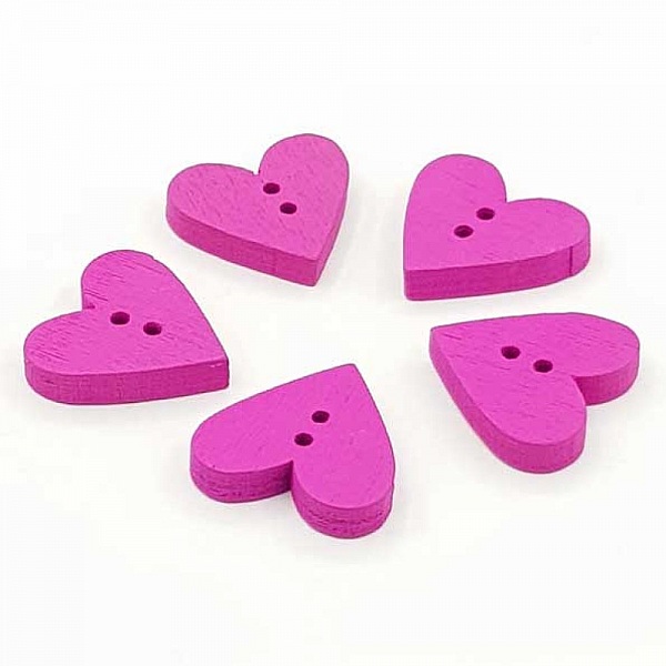 Lilla hjerte-knapp nr. 01-01