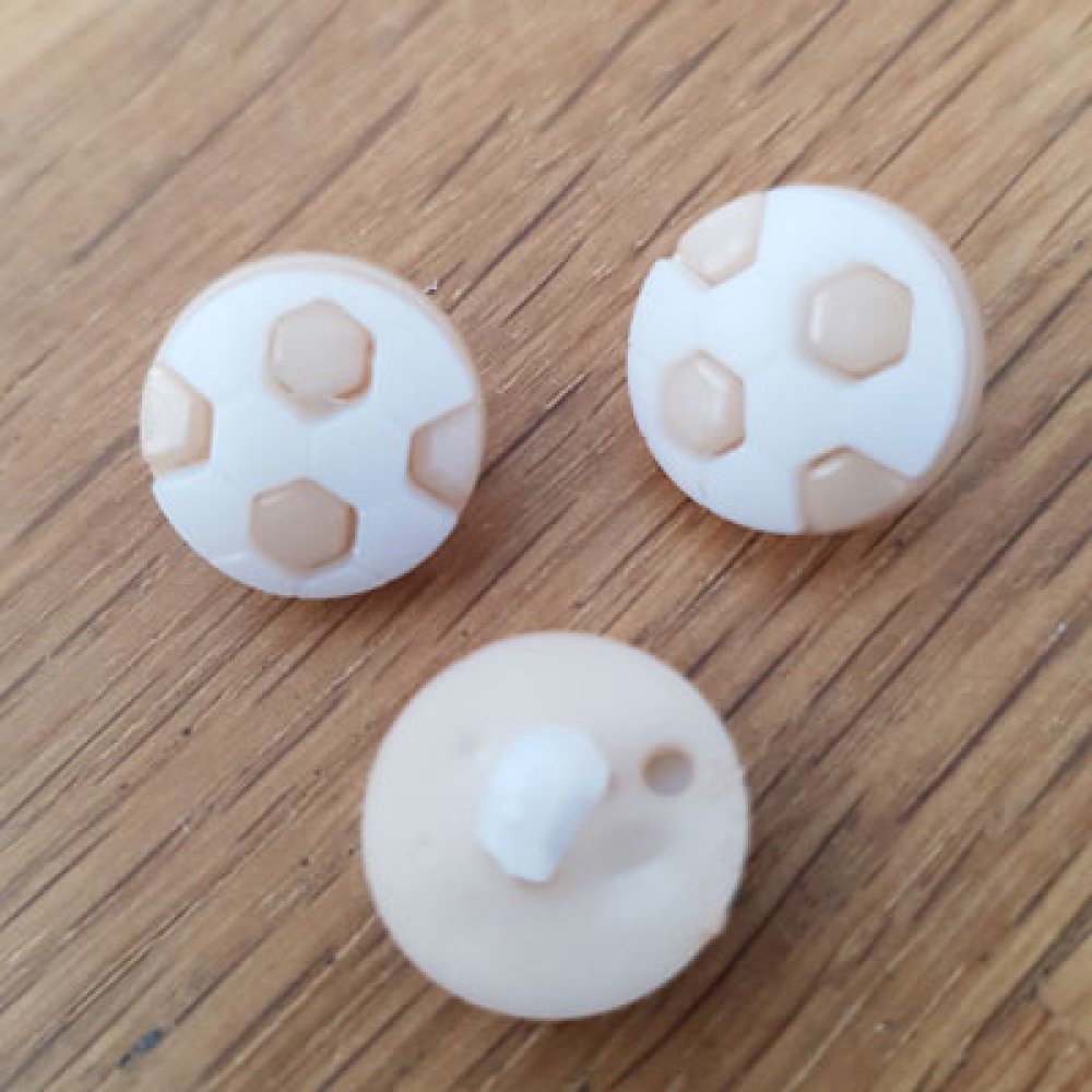 Fancy knapp for barnefotball N°05 beige