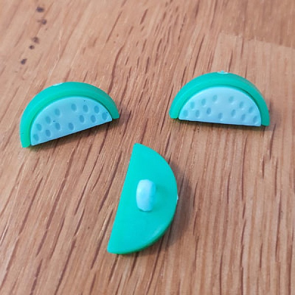 Knapp fancy vannmelon m&oslash;nster for barn nr. 11 middels bl&aring;