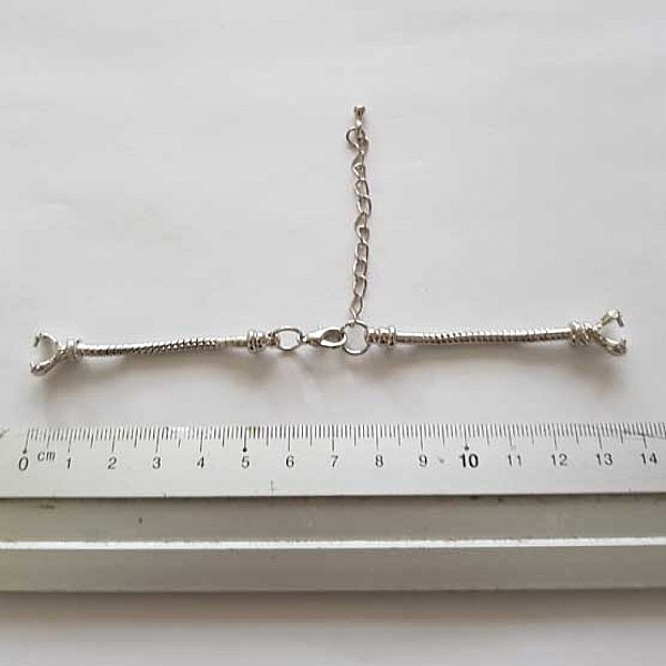 European Style Watch Dial Chain Armb&aring;nd med karabinkrok 6 X 7.5 Cm