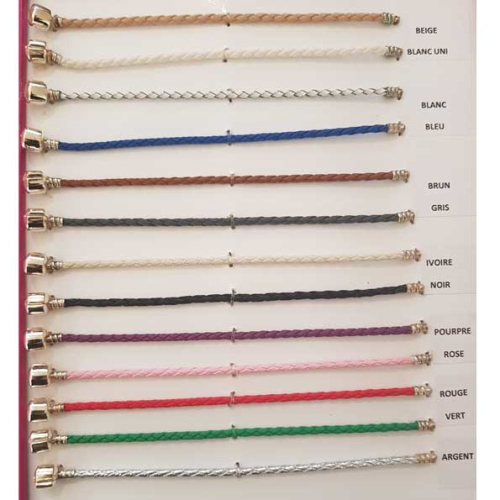 Europeisk Clip Armbånd Vanlig 01 FRA 15 TIL 23 CM Beige