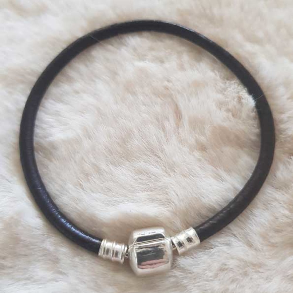 European Clip Armbånd Vanlig 01 FRA 15 TIL 23 CM Mørkebrun
