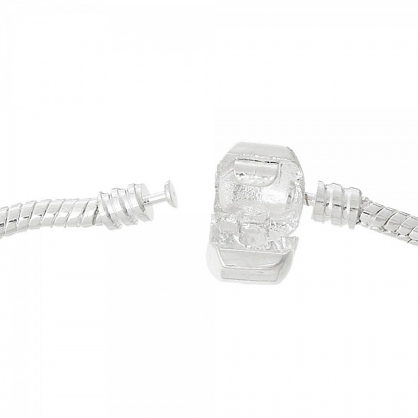 Europeisk klipsarmb&aring;nd 16cm glatt l&aring;s