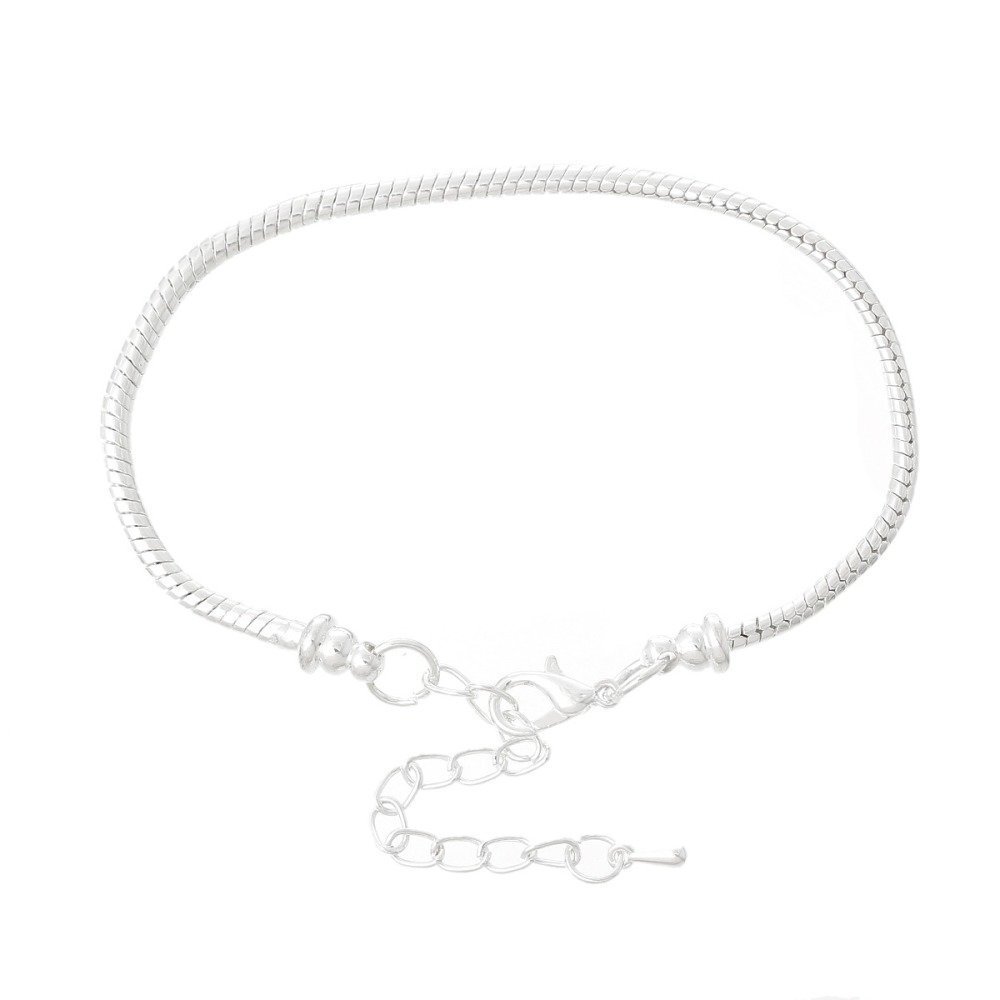 Europeisk karabinkrok armbånd 19cm
