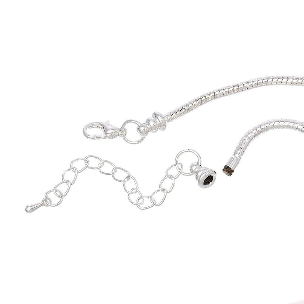 Europeisk karabinkrok armbånd 20cm