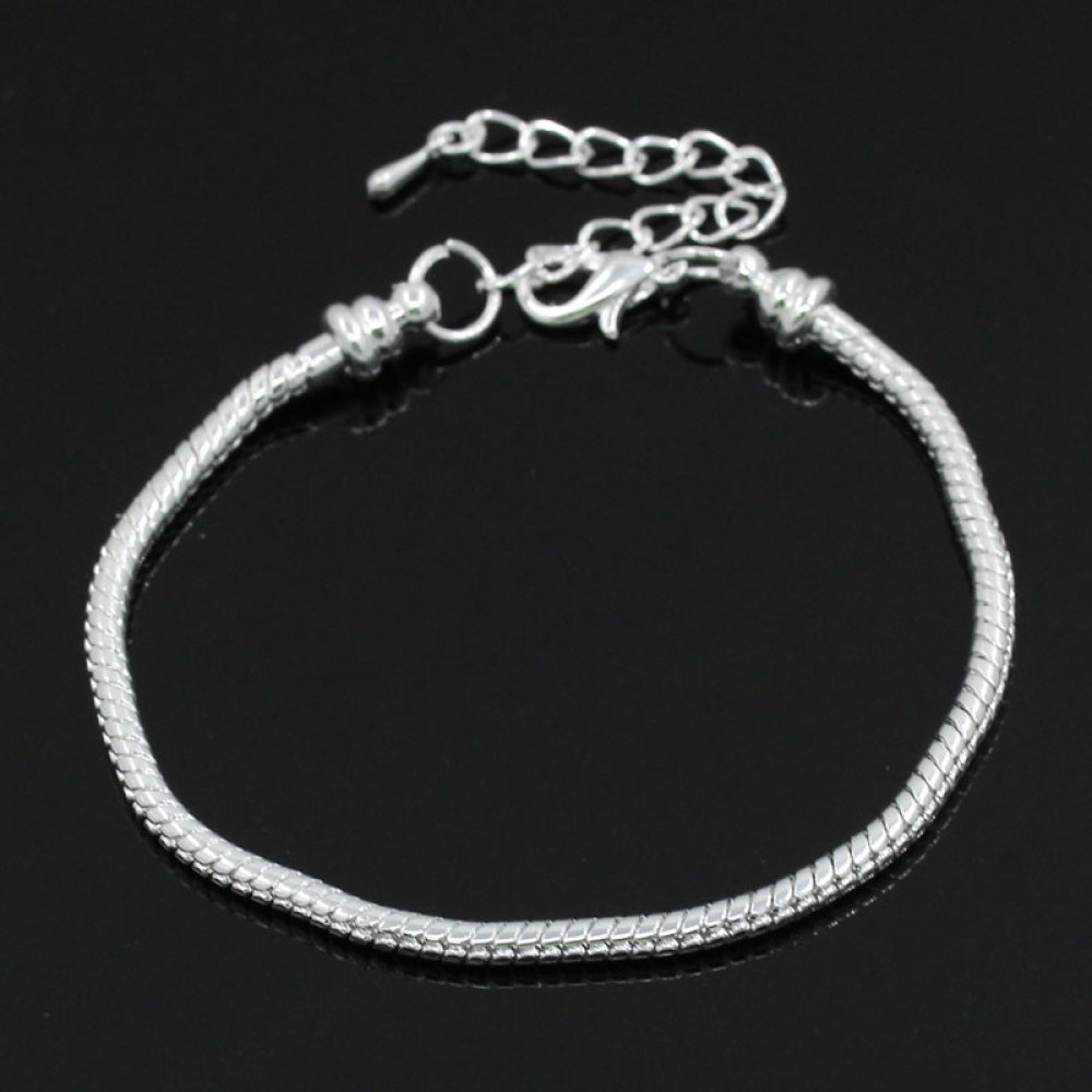 Europeisk karabinkrok armbånd 16cm
