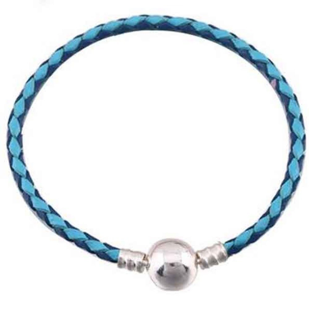 Europeisk flettet armbånd Clip 01 18cm
