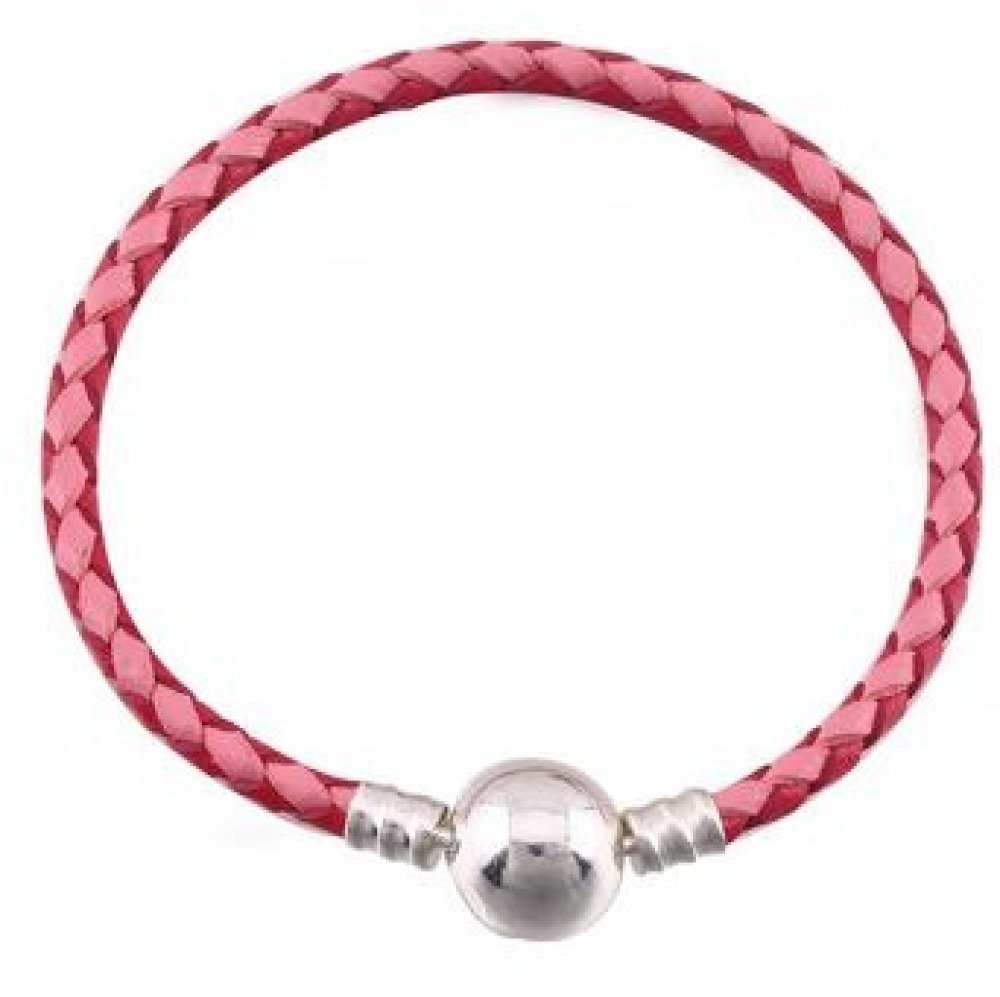Europeisk flettet armbånd Clip 02 21cm