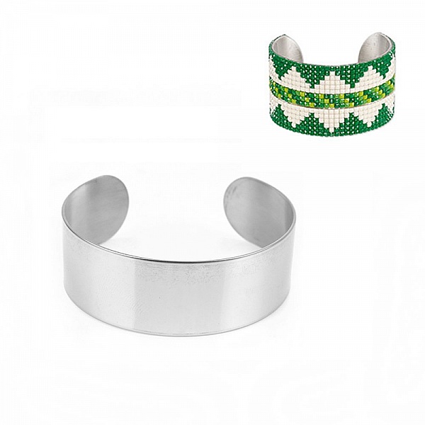 20 mm mansjettarmb&aring;nd i rustfritt st&aring;l nr. 03