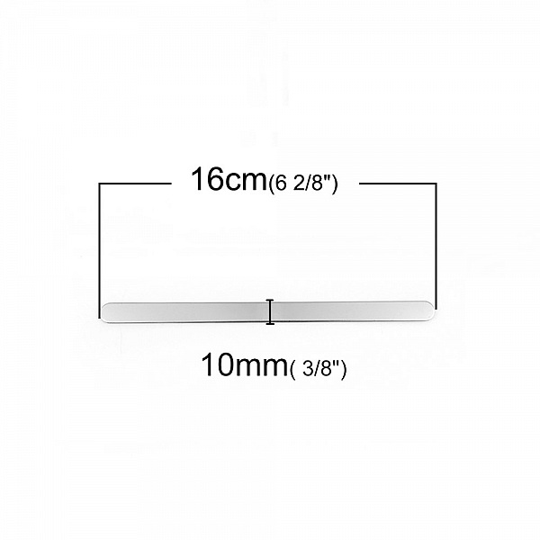 10 mm mansjettarmb&aring;nd i rustfritt st&aring;l nr. 05 til &aring; brette sammen