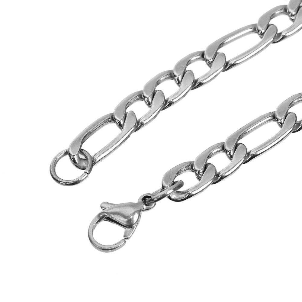 Armbånd N°01 i rustfritt stål 304, 21 cm
