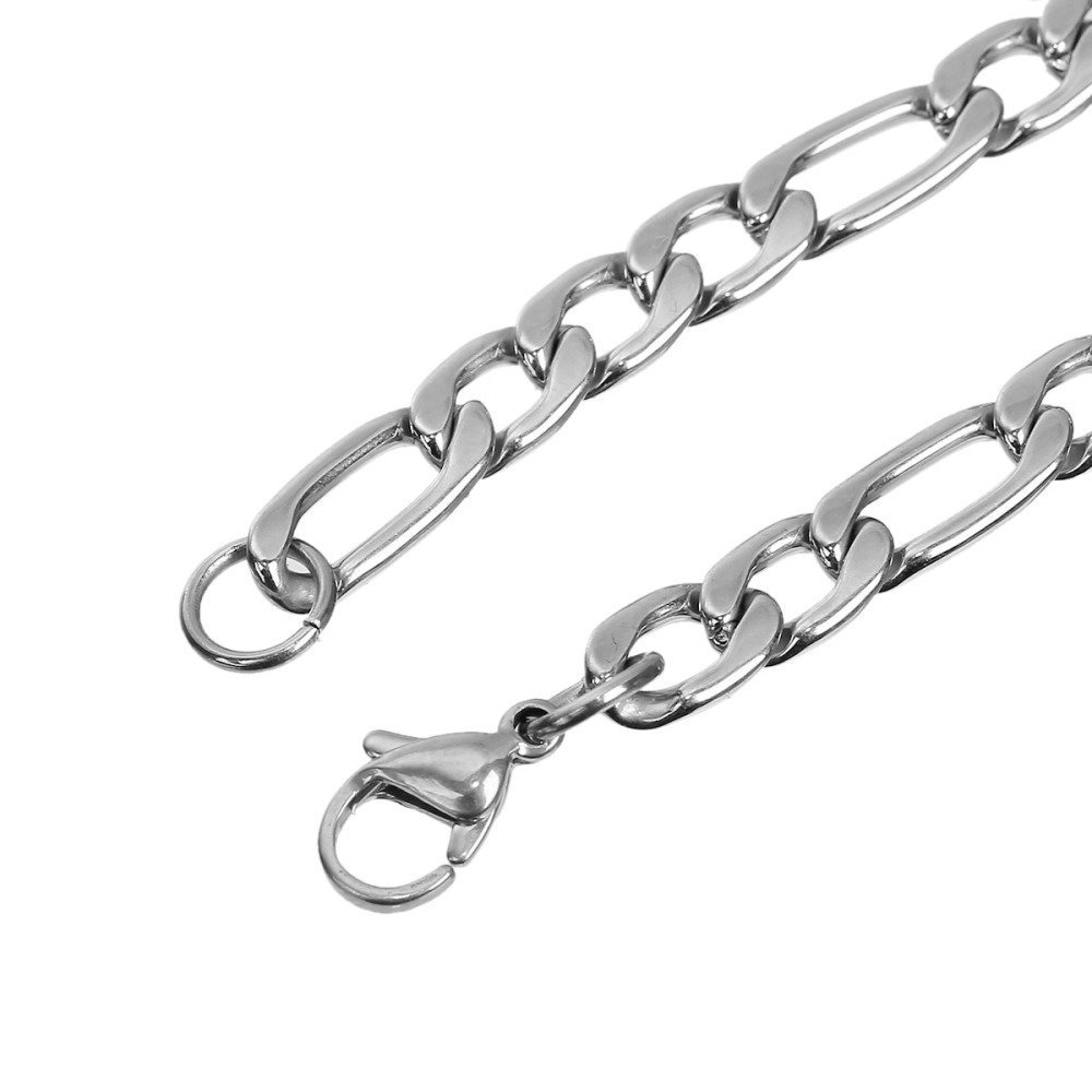 Armbånd N°01 i rustfritt stål 304, 21 cm