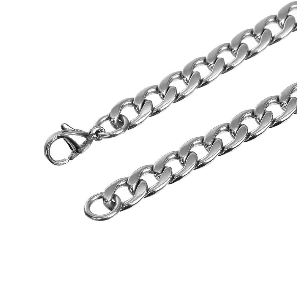 Armbånd nr. 04 i rustfritt stål 304, 20,5 cm