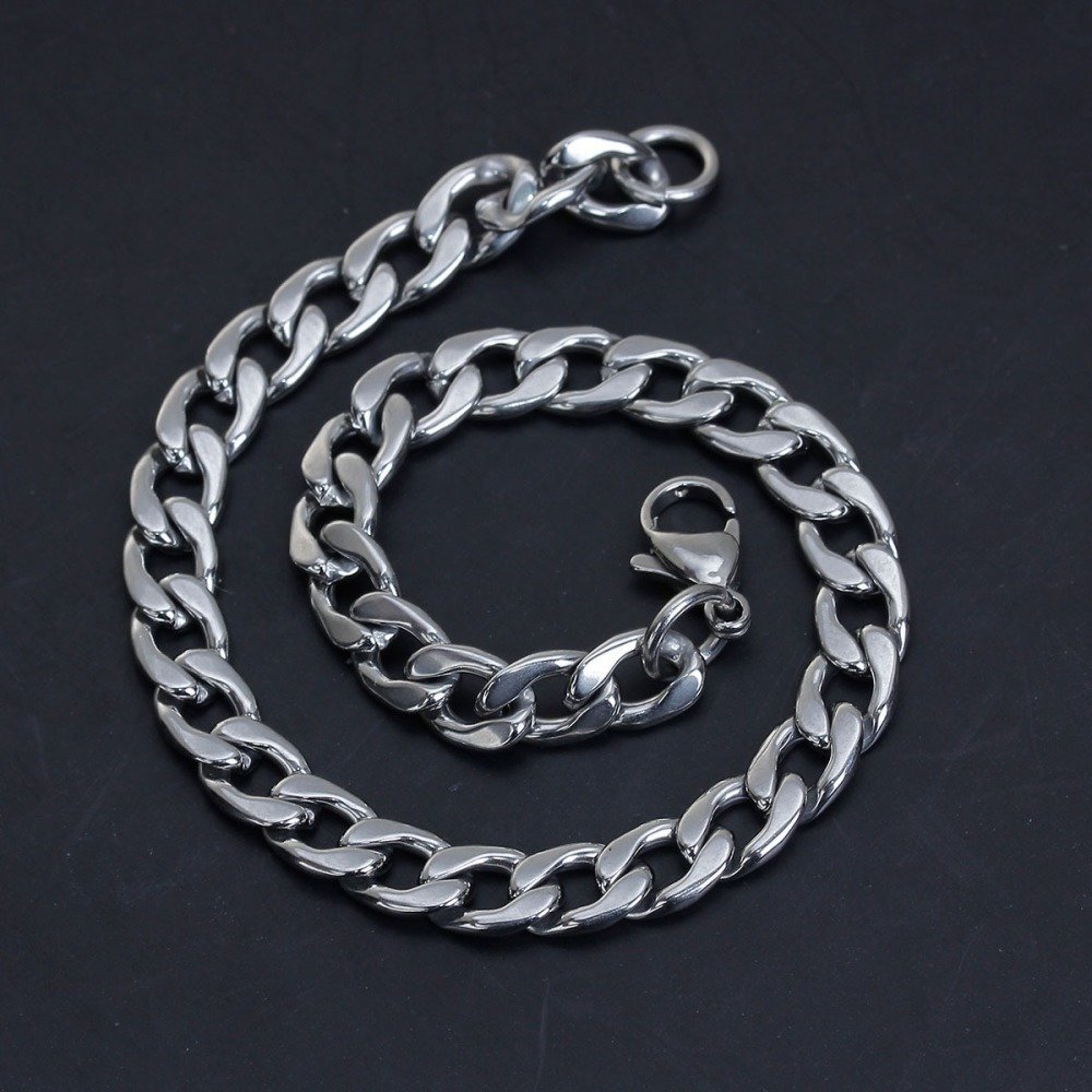 Armbånd nr. 04 i rustfritt stål 304, 20,5 cm