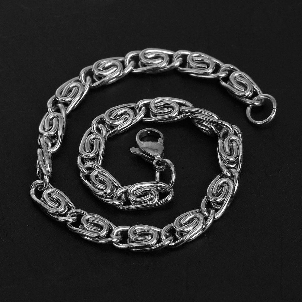 21,5 cm armbånd i rustfritt stål N°06 i rustfritt stål 304