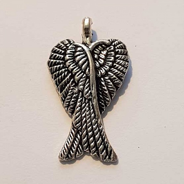 Breloque Aile N&deg;007 Argent