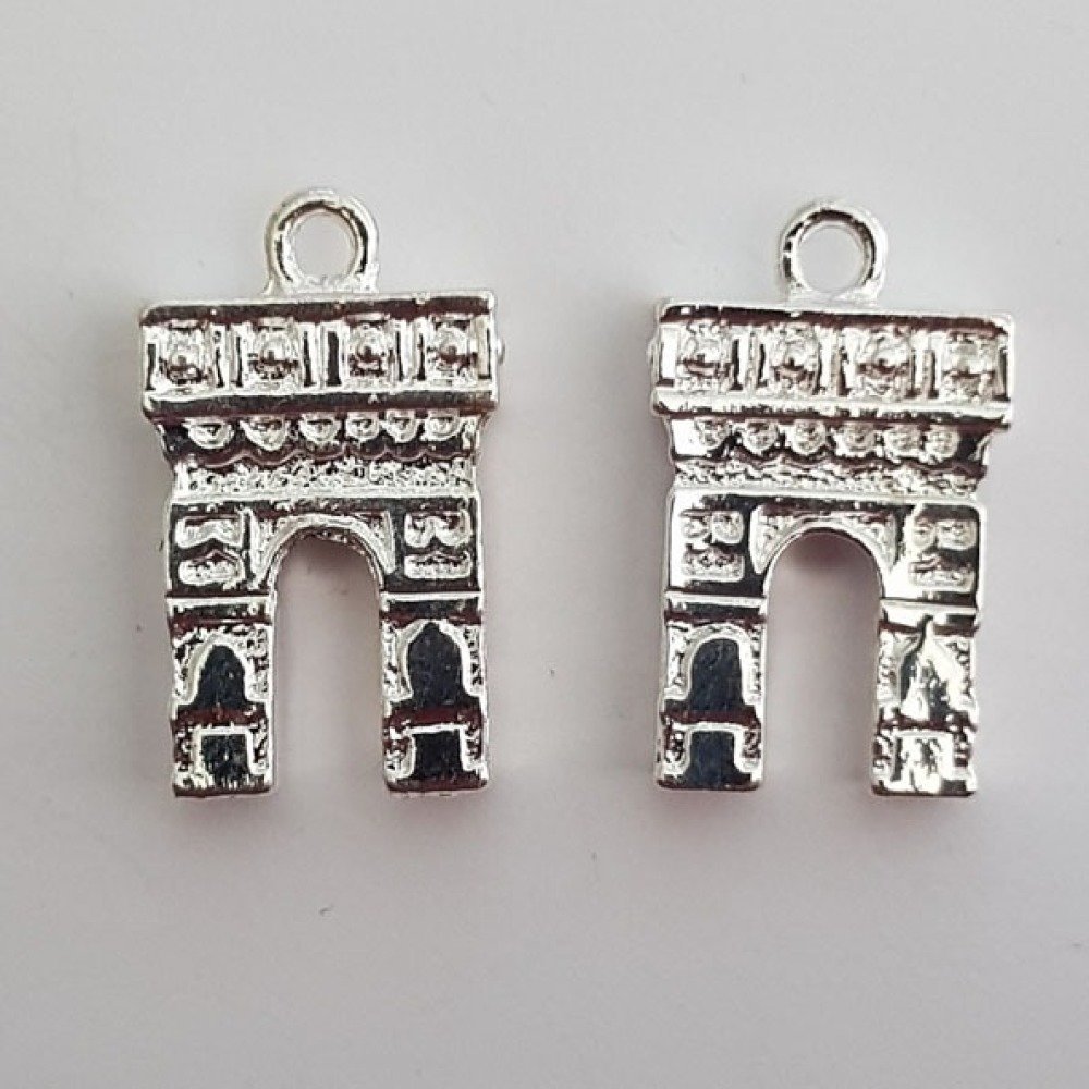 Arc de Triomphe charm x 10 stykker