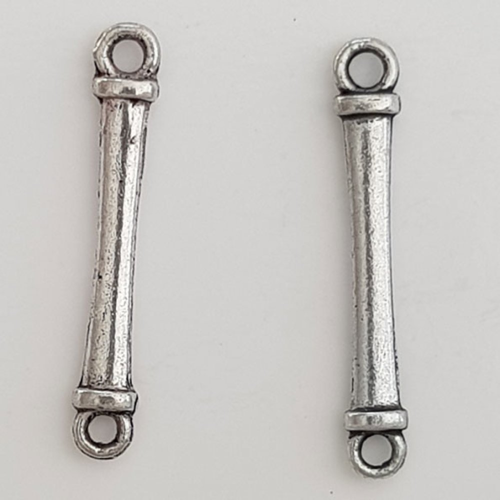 Charm Bar 2 ringer N°05 Sølv