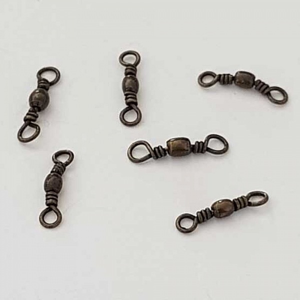 Breloque Barre 2 anneaux N&deg;09 Bronze