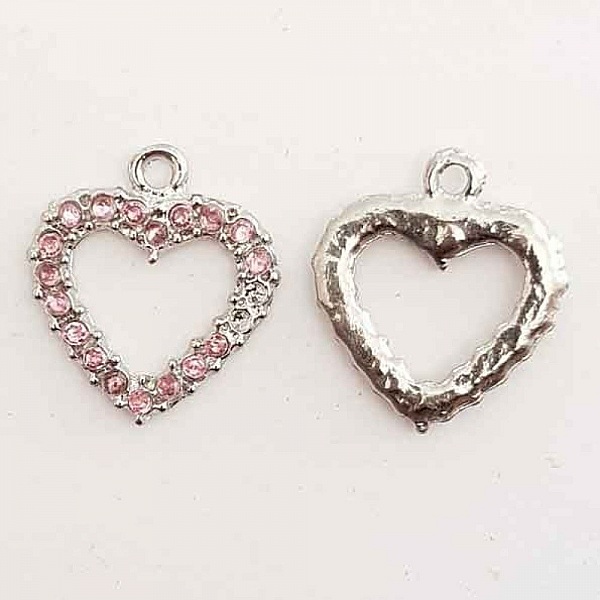Hjerte charm N&deg;01