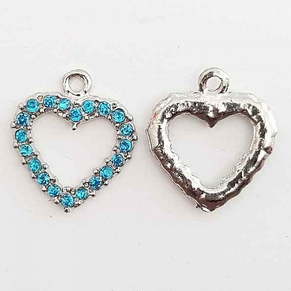 Hjerte charm N&deg;02