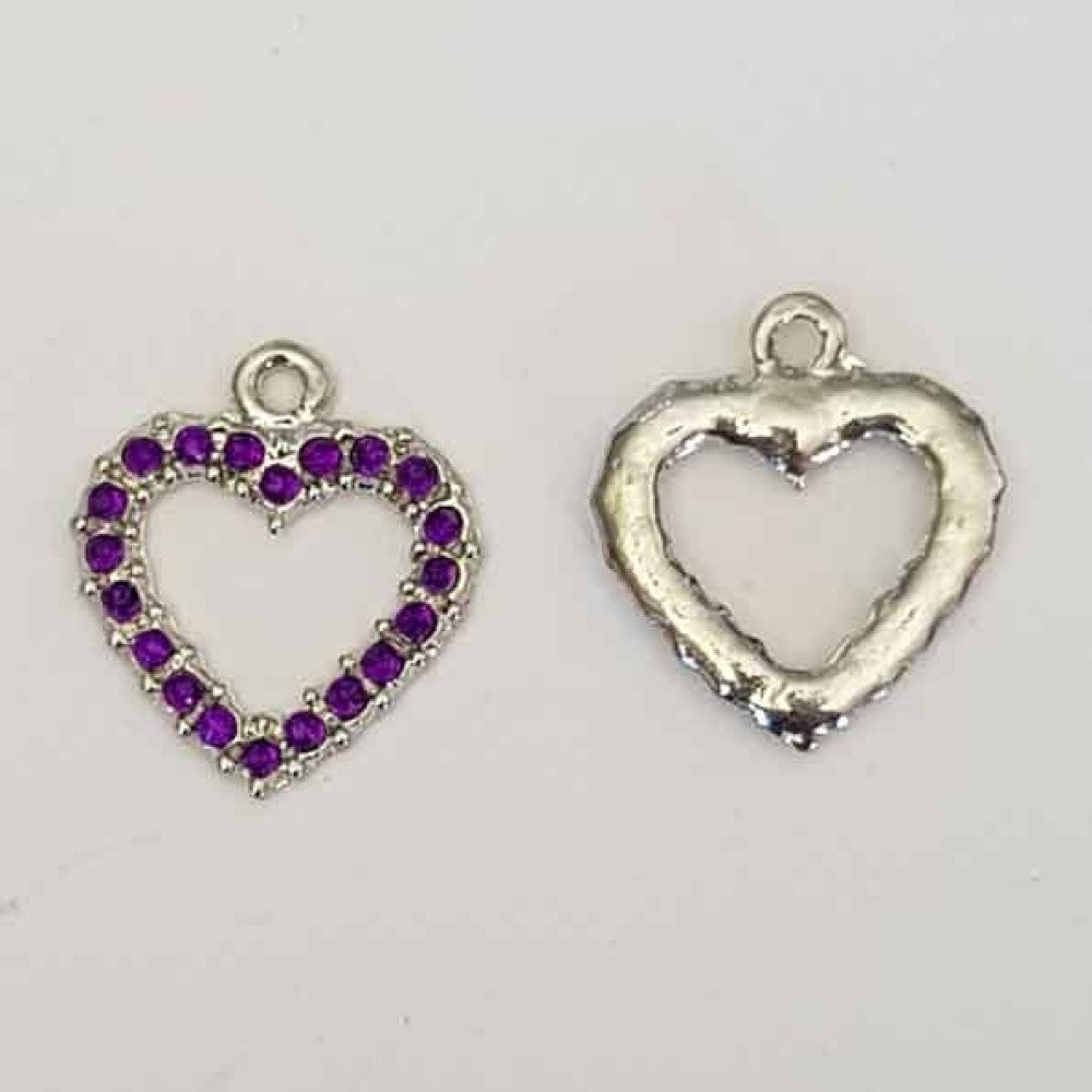 Hjerte charm N°04
