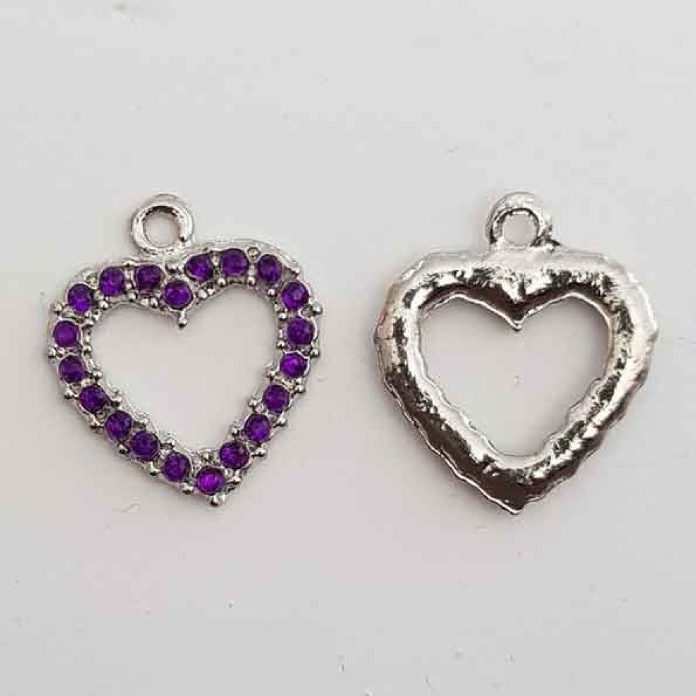 Hjerte charm N°04