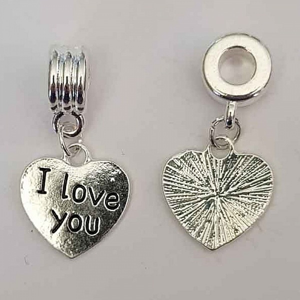 Hjerte charm N&deg;06