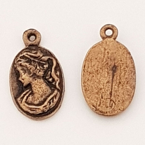 Charm Cameo kvinne N&deg;01 Bronse