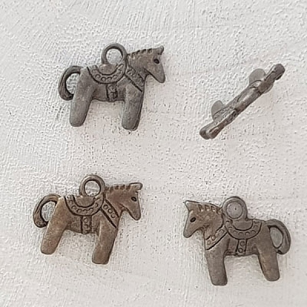 Breloque Cheval N&deg;05 x 4 pi&egrave;ces