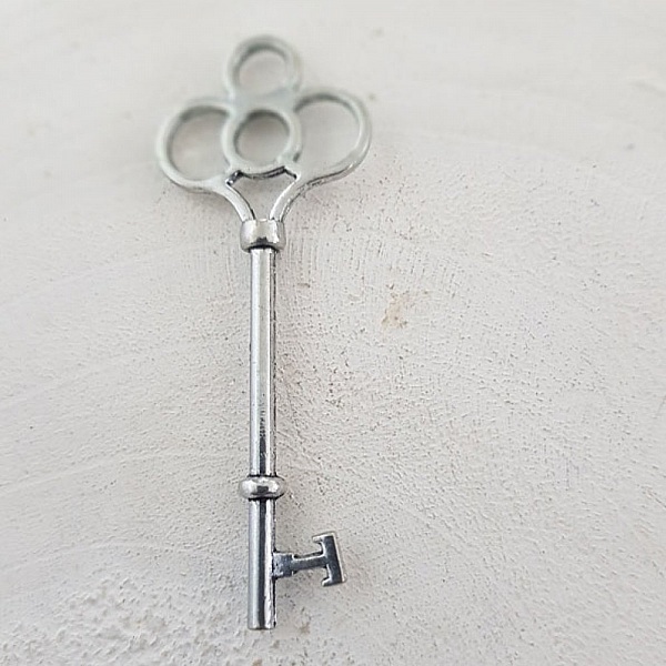 Breloque Clef N&deg;08 Argent