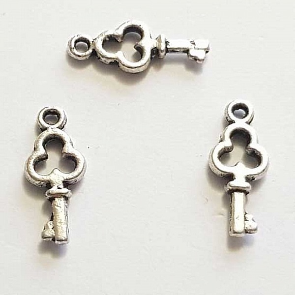 Breloque Clef N&deg;56 Argent