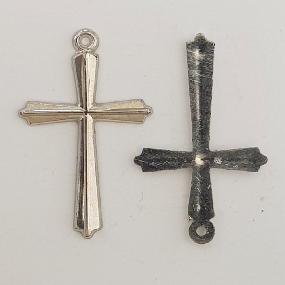 Charm Cross N°01 Sølv