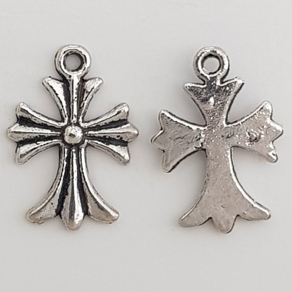 Charm Cross N°02 Sølv