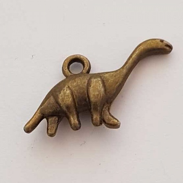 Breloque Dinosaure N&deg;03 Bronze