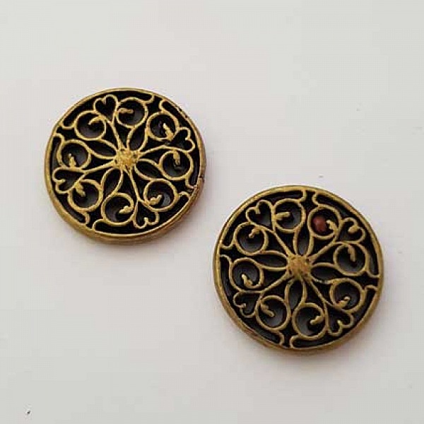 Amulett Diverse N&deg;013 Bronse Rund