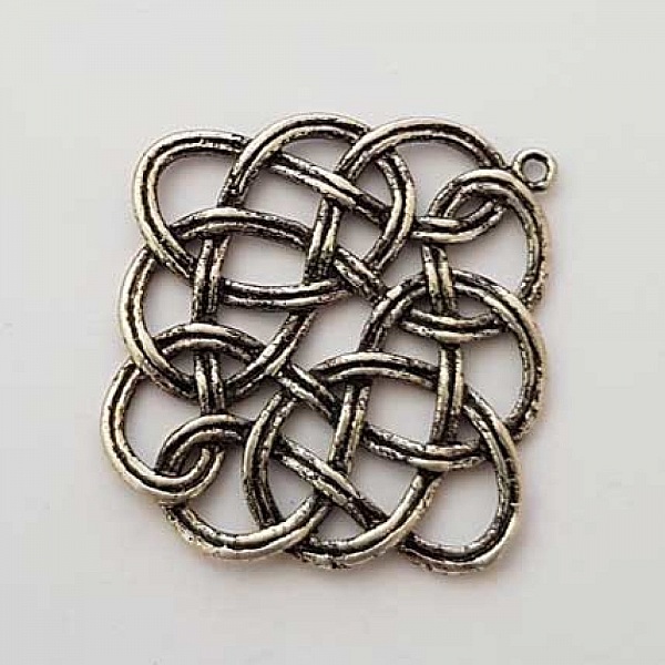 Breloque Divers N&deg;030 Fleur Argent