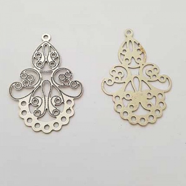 Breloque Divers N&deg;035 Connecteur Argent