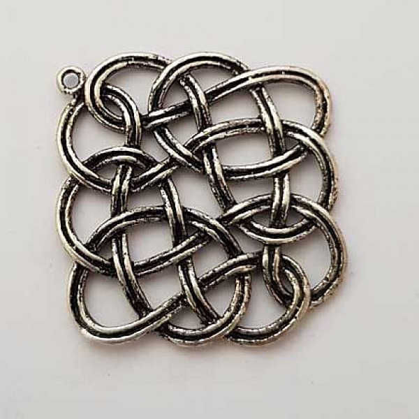 Breloque Divers N&deg;030 Fleur Argent