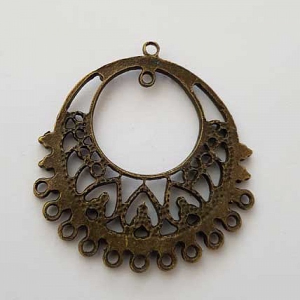 Breloque Divers N&deg;049 Connecteur Bronze